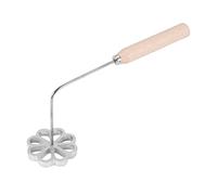 Kueohse Rosette Timbale Iron Set Bunuelera with Handle Traditional Mexican Bunuelo Pastry Maker Cutter for Kitchen Gadget Flower