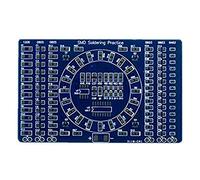 Kueohse Rotating LED SMD NE555 Soldering Practice Board DIY Kit Fanny Skill Training DIY Kit Electronic PCB Board Module Suit