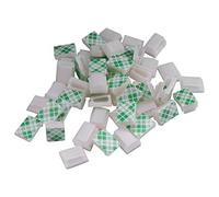 Kueohse Self-Adhesive Wire Bundle Holder Tie Mount Clip, 7 mm Width, 50 Piece