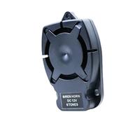 Kueohse Small Siren Horn 12V Six-Tone 110 Points Small Size and Easy to Install High Decibel Flat Body Small Siren Horn