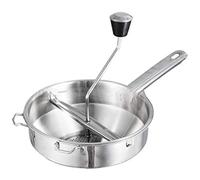 Kueohse Stainless Steel Food Mill Cookware,Grips Food Mill,Mill Mud Kitchen Tools Vegetable Mill Blender Food Grinder