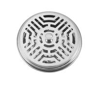Kueohse Stainless Steel Holder for Mosquito Coils, Fireproof Mosquito Spiral Container, Portable Metallic Mosquito Coil Holder