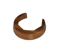 Kueohse Suitable for E61 Series Coffee Machine Accessories Brewing Head Walnut Solid Wood Anti-Scalding Ring Heat Shield
