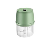 Kueohse USB Electric Garlic Chopper 250ML Portable Wireless Food Chopper, Small Food Processor for Chopping Garlic Ginger-Green