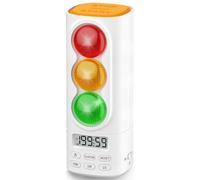 Kueohse Visual Timer LCD Display Volume Adjustment with 4 Ringtones for Kids Classroom Home