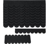 Kueohse Waterproof Self-Adhesive Roofing Felt, 53-Pack, Shingle Ideal for Bird House for Small Building Roofs