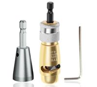 Kueohse Wire Twister Tool for Drill, Wire Stripping and Twisting Tool Wire Twister for Power Drill, Cable Quick Stripping Accessories -C