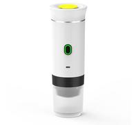 Kueohse Wireless Electric Portable Coffee Machine for Car & Home Camping Coffee Maker 3in1 Capsule Powder Travel Coffee Maker,A