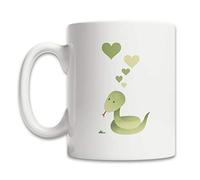 Kueprae Cute Snake Coffee Mug Love Snakes Mug 11oz