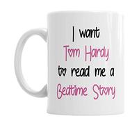 Kueprae I Want Tom Hardy to Read Me A Bedtime Story Ceramic Novelty Coffee Mug 11oz