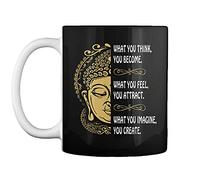Kueprae Long Lasting Buddhism Buddha Inspirational Quote What You Coffee Mug 11oz