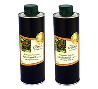 Kürbishof DEIMEL Steiermark/Austria - Value Pack 2 x 500 ml can - Original Styrian pumpkin seed oil g.A. from Austria - Directly from the producer