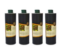 Kürbishof DEIMEL Steiermark/Austria - Value Pack 4 x 1000ml can - Original Styrian pumpkin seed oil from Austria - Directly from the producer