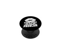 Küss mich ich bin ein verzaubertes Problem PopSockets Adhesive PopGrip