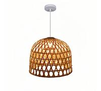 KUEYANB Southeast Asian Bamboo Art & Weaving Chandelier, Study Pendant Light, Café & Restaurant Decorative Lighting, Creative & Personalized Living Room & Balcony Hanging Lamp, for Restaurant Hallway