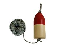 KUFA 100' leaded core rope & 11'' Red/White float combo FWL-100