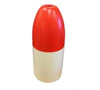 KUFA Sports Floats and Mark Buoy for Crab Pot and Prawn Pot (5"x11" Red/White Bullet Float)