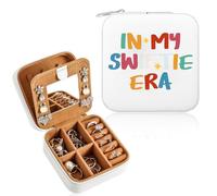 KufaerBeam Gifts for Music Lovers, Delicate Taylor Jewelry Box with Mirror, A Exciting Birthday Present for Admirers of Great Singers, Pay Tribute to Sister Music Lover Singer Fans