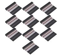 Kufughty 10X Guitar Fret Leveling Files Bass Guitar Leveler Fret Beam Luthier Supply Guitar Tool Kit with 40 Grit Papers 150mm