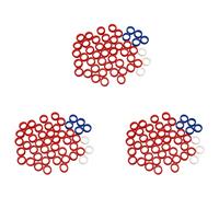 Kufughty 150Pcs Silicone Finger Rings for Any Scissors Inserts Haircutting Styling Tools Accessories Mix Colors
