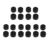 Kufughty 20Pcs Electric Guitar Top Hat Knobs Speed Volume Tone Control Knobs Compatible for LP Style Guitar