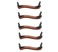 Kufughty 5X Violin Shoulder Rest Adjustable Professional 4/4 Full Size Violin Shoulder Rest Support Maple Wood Rest Violin Parts