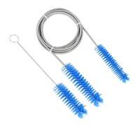 Kufughty Brush Diameter 15mm 19mm - CPAP Tube Cleaning Brush- Suitable for Most CPAP Hose Type (Blue)