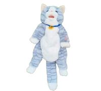 Kufughty Doll Bag Cat Simulation Pet Backpack, Touch-Sensitive Singing Electric Plush Bag Easy to Use High Guality,B