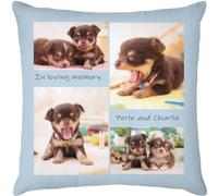 Kufutee Custom Pillow case Personalized Pillowcase Customized Pillow Cover with Pictures,Photo,Decorative Pillows for Bed,Sofa, Camping,Car (4 Photo)