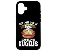 Kugelis Lover Lithuanian Dish Recipe Send Help Kugelis Case for iPhone 16