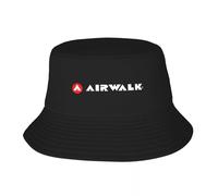 KUGEUII Breathable Unisex Baseball Cap Airwalk Logo (White Text) Classic 2023 an Adult Fisherman hat a Bucket hat Outdoors Gifts