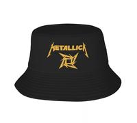 KUGEUII Breathable Unisex Baseball Cap Favorite Metallicas Band an Adult Fisherman hat a Bucket hat Outdoors Gifts