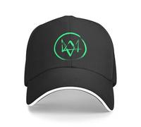 KUGEUII Casual Outdoor Unisex Baseball Cap Dedsec London Watch Dogs 2024 Fashion Baseball Men Polyester Hats Adjustable Hat Universal Casual Cap Truck Driver Hat Gifts