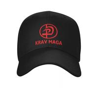 KUGEUII Casual Outdoor Unisex Baseball Cap Krav MAGA Funny Baseball Men Polyester Hats Adjustable Hat Fashion Casual Cap Truck Driver Hat Gifts
