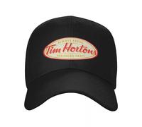 KUGEUII Cotton Breathable Unisex Baseball Cap Tim Hortons Funny Baseball Men Polyester Hats Adjustable Hat Fashion Casual Cap Truck Driver Hat Gift
