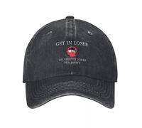 KUGEUII Neutral Breathable Sports Phasmophobia Low Cut Baseball Cap Western Hat Black Golf Apparel for Men Womengift