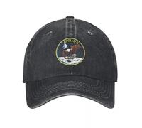 KUGEUII Outdoor Unisex Sports Apollo 11 Fashion Baseball Cap Cotton Hats Adjustable Hat Universal Casual Cap Truck Driver Hat Gifts