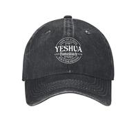KUGEUII Outdoor Unisex Sports Custom Cotton Yeshua Jesus Christian Baseball Cap Sun Protection Men Women's Adjustable Dad Hat Gift