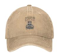 KUGEUII Outdoor Unisex Sports I Will Make You Bread Dungeon Meshi Senshi Washed Baseball Cap Delicious in Dungeon Casual Trucker Hat Men Outdoor Baseball Caps Gifts