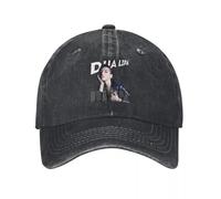 KUGEUII Unisex D Dua Lipa Tour Singer Men Women Baseball Cap Radical Optimism Distressed Denim Caps Hat Retro Outdoor Unstructured Snapback Gifts