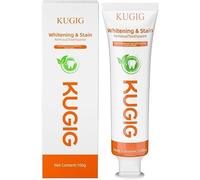 kugig Toothpaste, kugig Whitening Toothpaste, Helps Remove Surface Stains, Brighten Teeth, Freshen Breath and Support Daily Oral Care for a Cleaner Smile,3.5 Fl Oz (1 Pack)