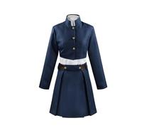 Kugisaki Nobara Cosplay Costume Top Skirt Uniform Suit Halloween Outfit,Blue-S