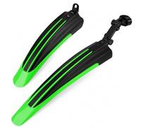 Kugooyi Bicycle Mudguards Set, Bike Tires Front and Rear Fenders | Durable Plastic Adjustable Bike Mud Guard Set, Full Coverage Fenders for Road Mountain Bike