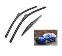 KUGVTER Windshield Wiper Blade Set Wiper Set Front Rear Wiper Blades Brushes Cutter Accessories J Hook For Honda HR-V Vezel 2013 2014 2015 2016 2017 2018 2019 Wiper Set