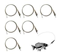 KUHAWL 6 Pieces Fishing Tackle Connections 25 Inch Chod Rig Leader Helicopter Chod Fishing Rig Leader Accessories Fishing Gear Carp Fishing Accessories for Freshwater Saltwater