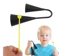 Kuhbell for Drum Set, Cowbells Noise Maker, Portable Crispy Percussion Instrument - Ergonomic Children's Party Supply for Drum, Stage, Performance, Improvisation, Education
