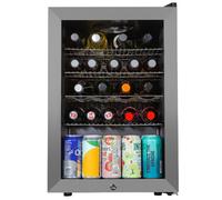 Kuhla Kbc2Ss 62L Lockable Glass Door Wine And Drinks Cooler In Stainless Steel