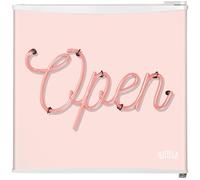 KUHLA KTTF0E6W-1025 Mini Fridge - Pink & White, White,Pink