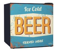 Kuhla Table Top Mini Fridge Ice Cold Design 45 Litre In Black With Ice Box & Removable Shelf Kttf0E6B-1011