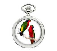 Kuhl's Lorikeet by Edward Lear Pocket Watch